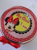 Latinha Minnie Vermelha