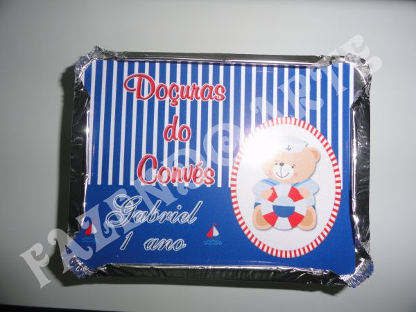 Marmitinha Urso Marinheiro