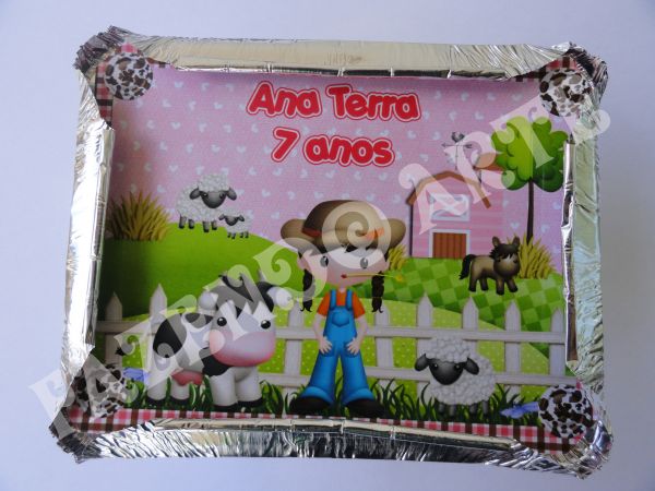 Marmitinha Fazendinha Menina